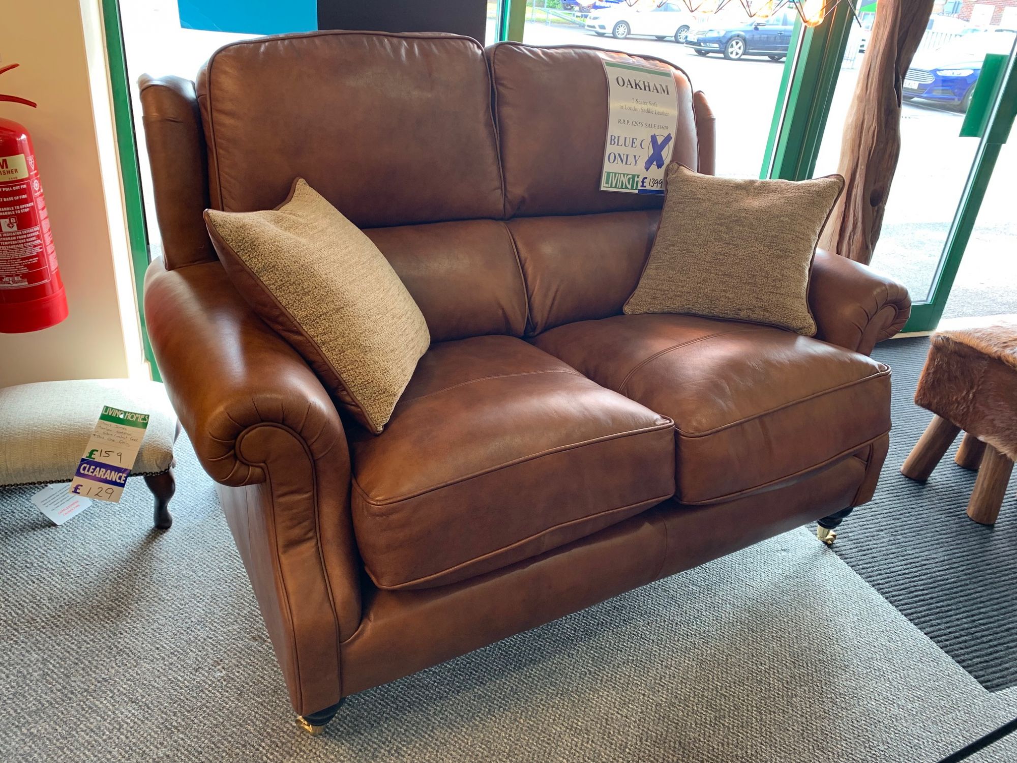 leather sofa clearance sale uk