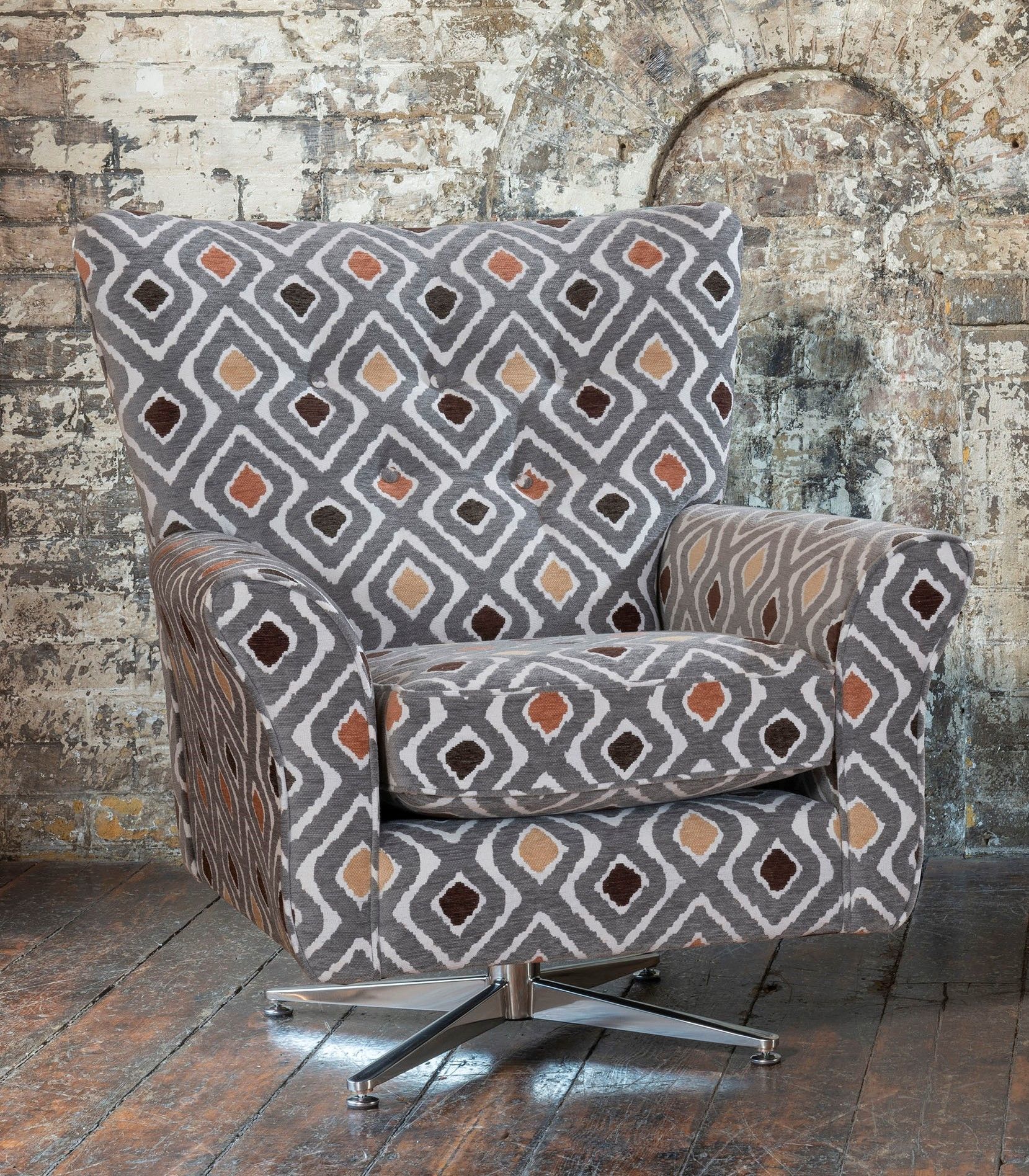 Alstons Cuba Swivel Chair - Swivel Chairs - Living Homes