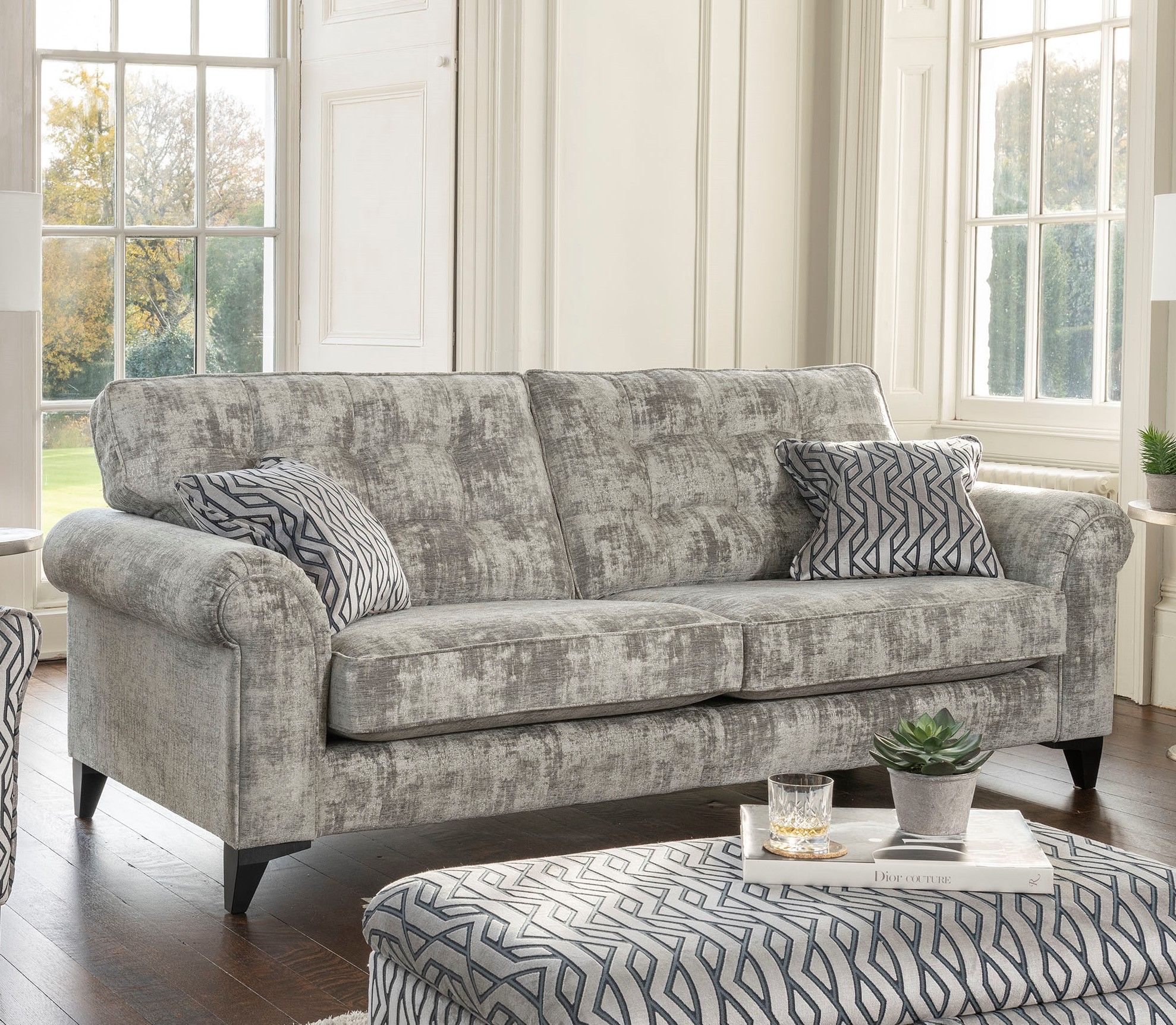 Alstons Jasmine Grand Sofa - Large Sofas - Living Homes