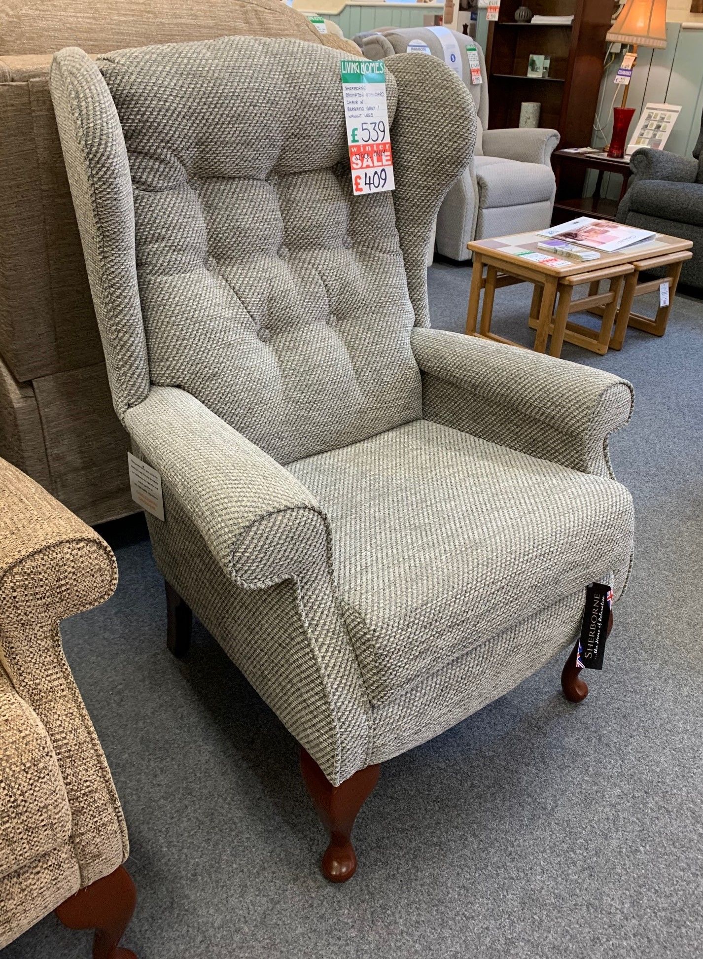 Clearance Sherborne Brompton Standard Armchair Chairs, Recliners