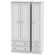 Welcome Bude Tall Triple 2 Drawer + Drawer Wardrobe