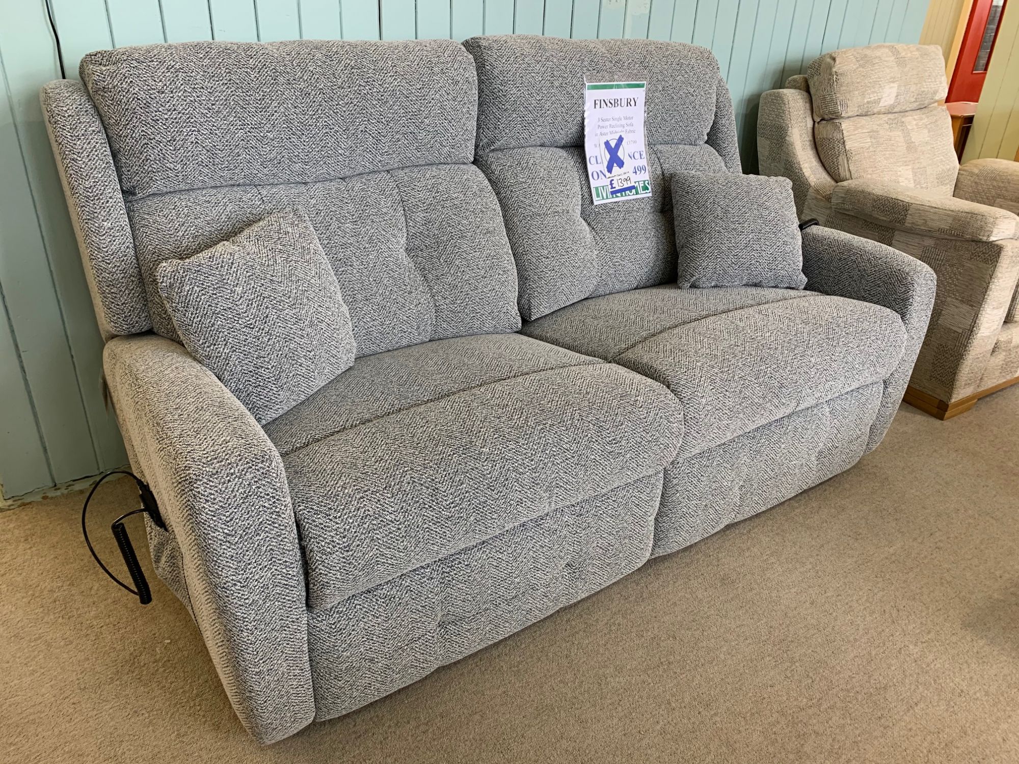 Clearance Celebrity Finsbury 3 Seater Power Sofa Sofas & Suites