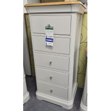 Clearance - TCH Cromwell 5 Drawer Tall Narrow Chest