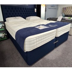 Clearance - Hypnos Radlett Sublime 6'0"(180cm) Superking Zip & Link F/E 2 Drawer Divan Set + HB