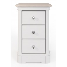 Chartwell Narrow 3 Drawer Bedside