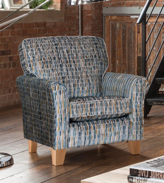 Alstons Emelia Accent Chair - Armchairs - Living Homes