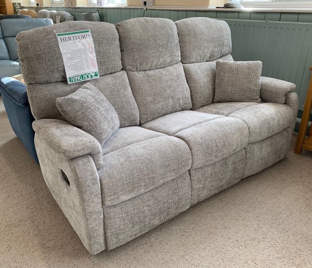 Clearance - Celebrity Hertford 3 Seater Manual Recling sofa, Fixed 2 ...