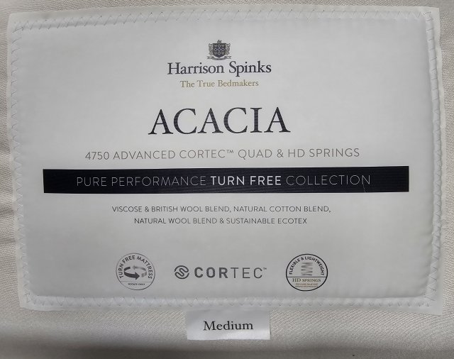 Clearance - Harrison Acacia 150cm King Dual Tension Mattress Only