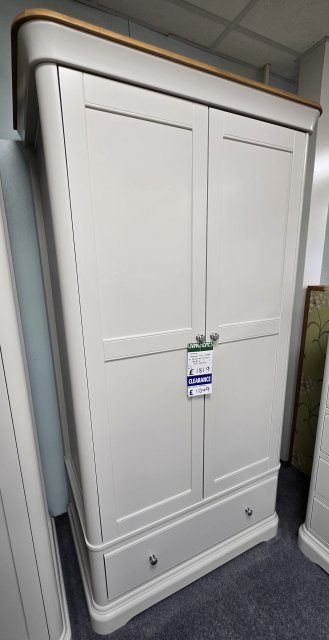 Clearance - TCH Cromwell 1 Drawer Wardrobe