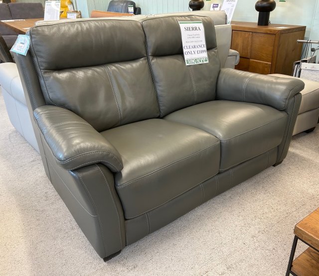 Clearance - HTL Sierra 2 Seater Sofa in Leather