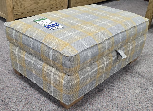 Clearance - Alstons Storage Ottoman