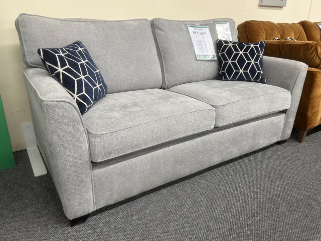 Clearance - Alstons Reuben 3 Seater Sofabed with Regal Mattress PLUS Armchair