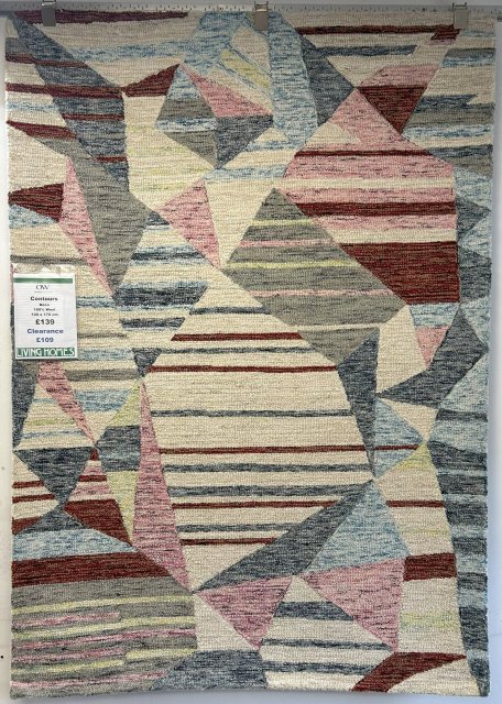 Clearance - Oriental Weavers Contours Rug 120cm x 170cm