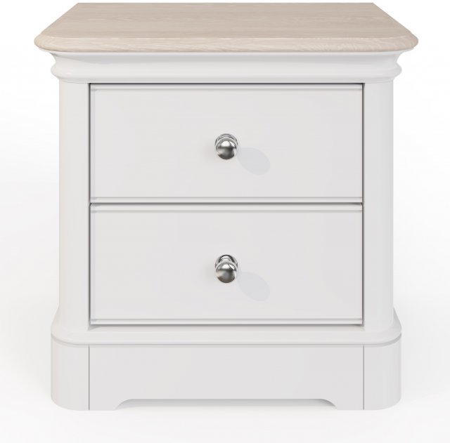 Chartwell Wide 2 Drawer Bedside