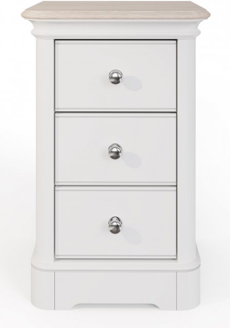 Chartwell Narrow 3 Drawer Bedside