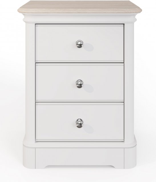 Chartwell Wide 3 Drawer Bedside