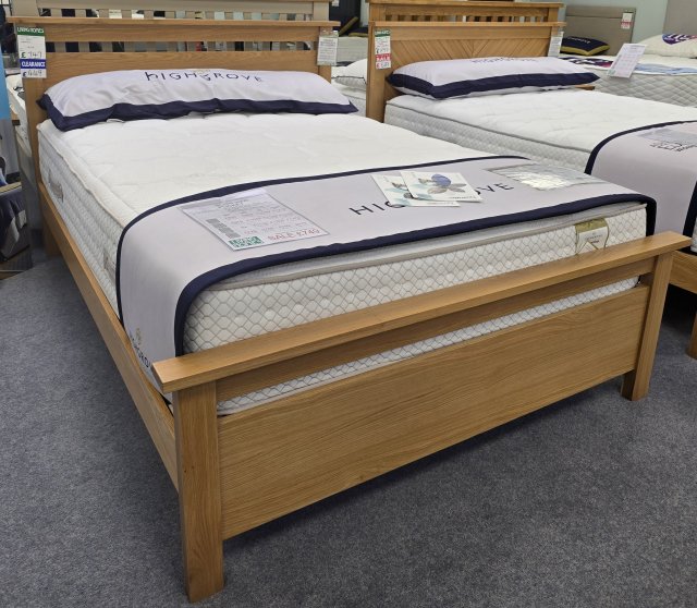 Clearance - Limelight Nero 4'6" (135cm) Double Bedstead