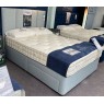 Clearance - Hypnos Cotton Origins 7 5'0" (150cm) Kingsize Firm Edge 2 Drawer Divan Set + H/B