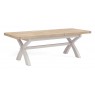 Stornoway Cross Leg Extending Dining Table