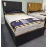 Clearance - Highgrove Status 120cm Small Double Adjustable Bed + HB